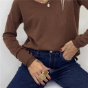 maglia basic con scollo a v live